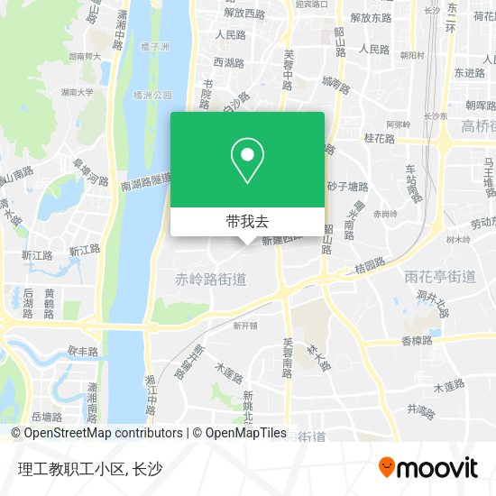 理工教职工小区地图
