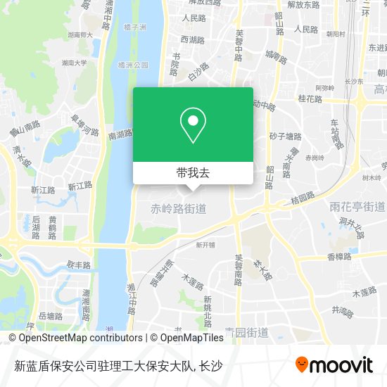 新蓝盾保安公司驻理工大保安大队地图
