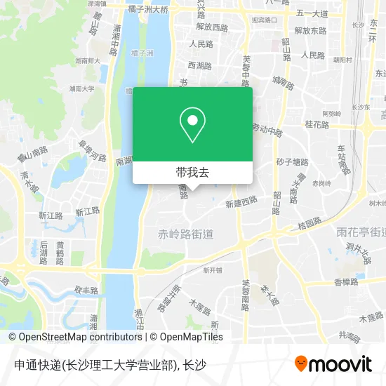 申通快递(长沙理工大学营业部)地图