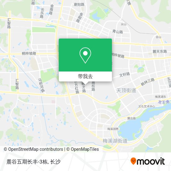 麓谷五期长丰-3栋地图