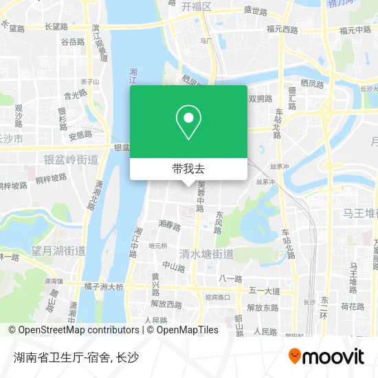 湖南省卫生厅-宿舍地图