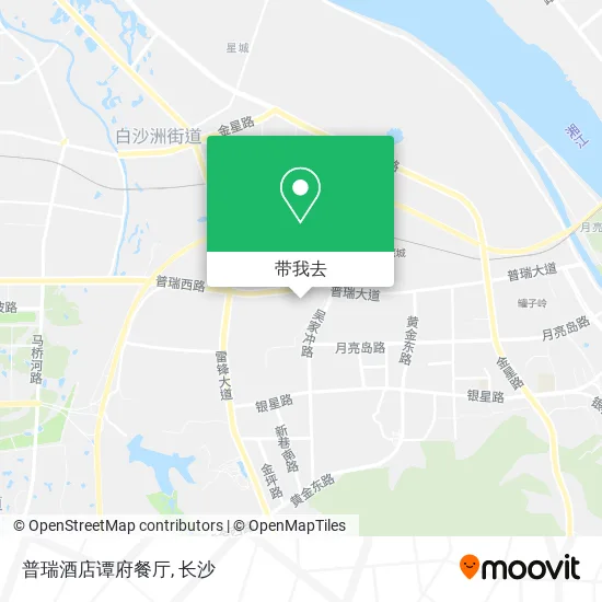 普瑞酒店谭府餐厅地图