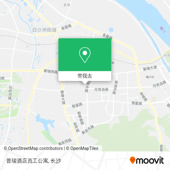普瑞酒店员工公寓地图