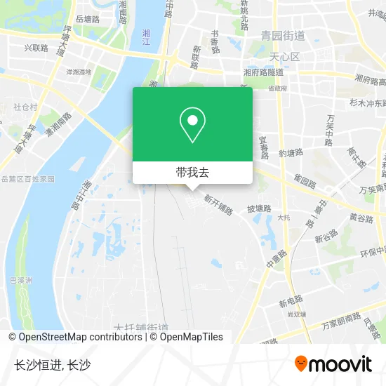 长沙恒进地图