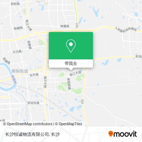 长沙恒诚物流有限公司地图