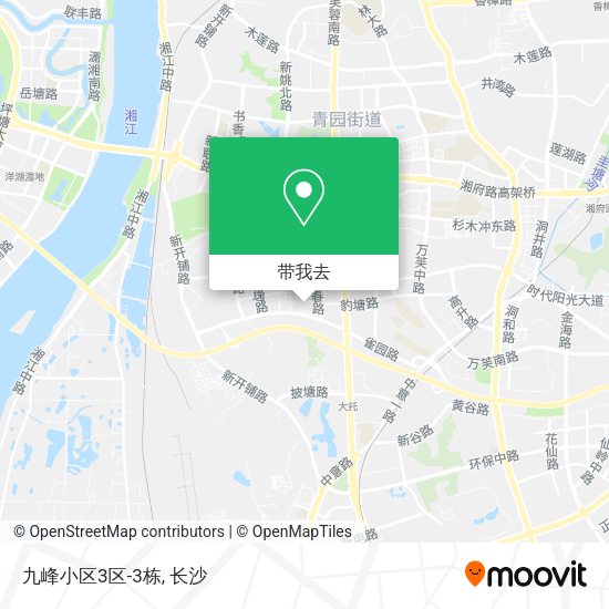 九峰小区3区-3栋地图