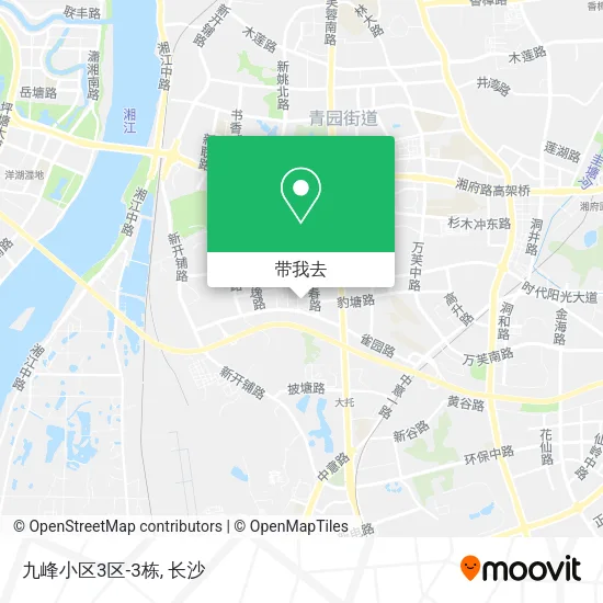 九峰小区3区-3栋地图