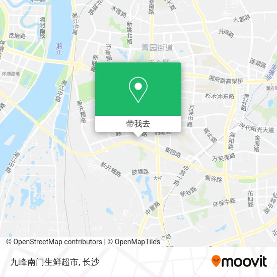 九峰南门生鲜超市地图