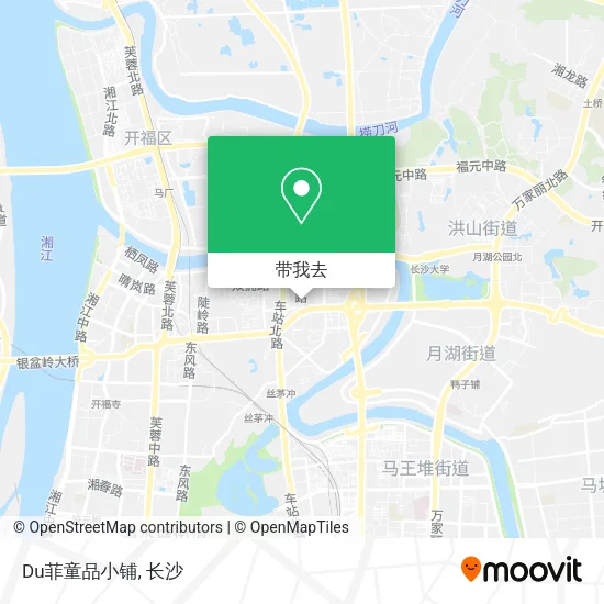 Du菲童品小铺地图