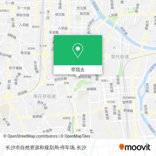 长沙市自然资源和规划局-停车场地图