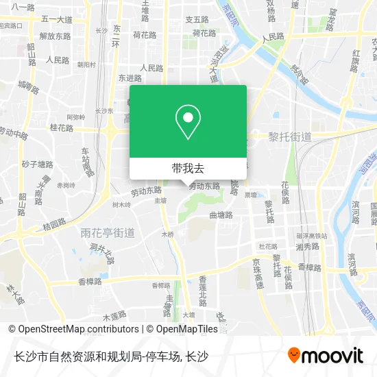 长沙市自然资源和规划局-停车场地图