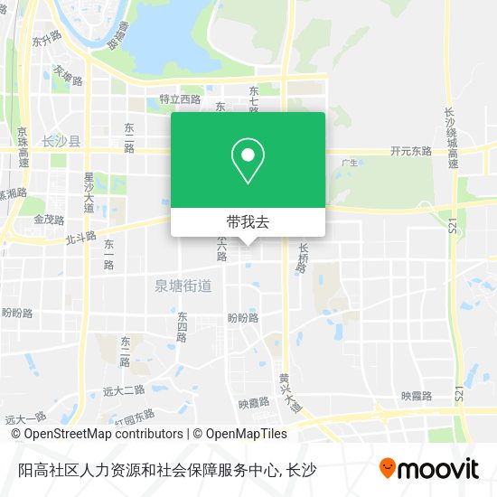 阳高社区人力资源和社会保障服务中心地图