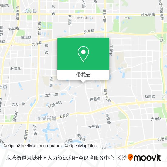 泉塘街道泉塘社区人力资源和社会保障服务中心地图