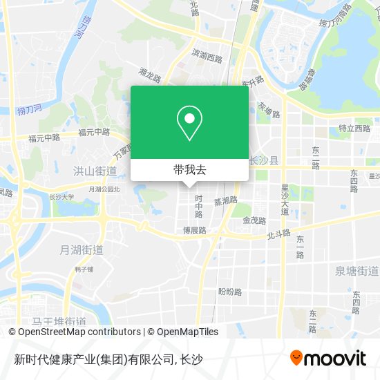新时代健康产业(集团)有限公司地图