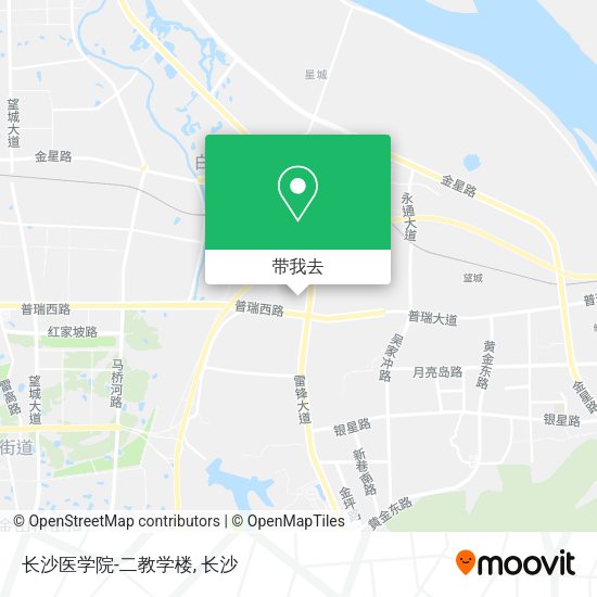 长沙医学院-二教学楼地图