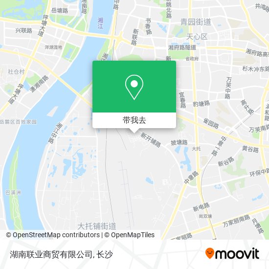 湖南联业商贸有限公司地图