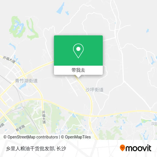 乡里人粮油干货批发部地图