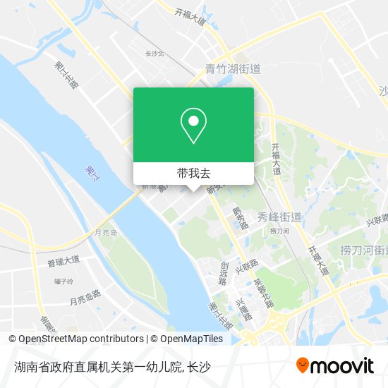 湖南省政府直属机关第一幼儿院地图
