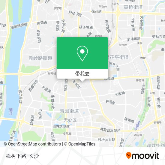 樟树下路地图