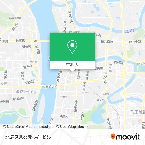 北辰凤凰公元-6栋地图