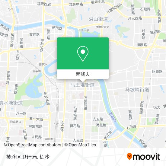 芙蓉区卫计局地图