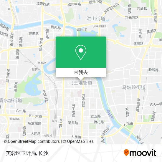 芙蓉区卫计局地图
