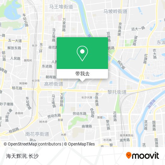 海天辉润地图