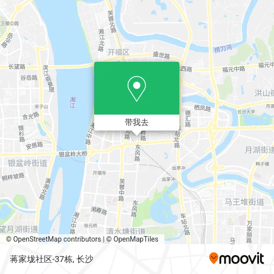 蒋家垅社区-37栋地图