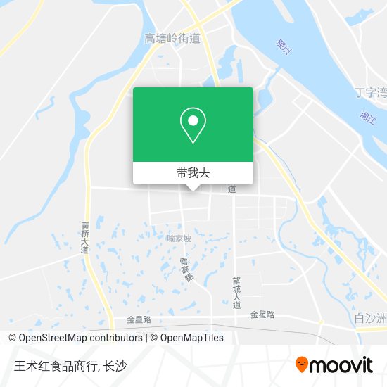 王术红食品商行地图