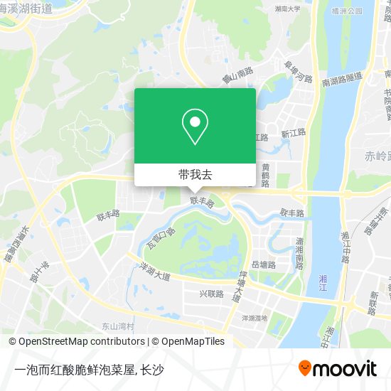 一泡而红酸脆鲜泡菜屋地图