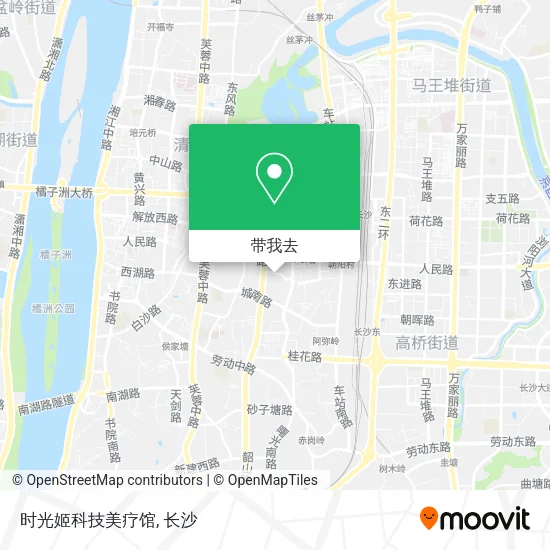 时光姬科技美疗馆地图