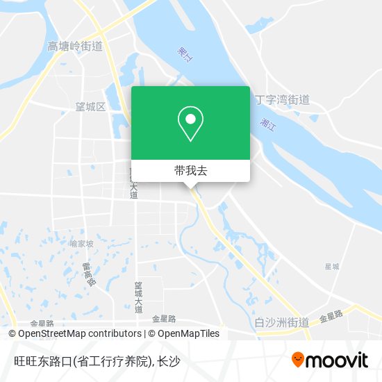 旺旺东路口(省工行疗养院)地图