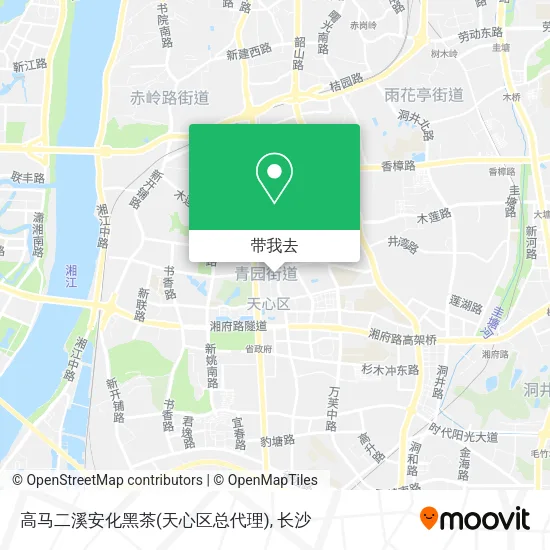 高马二溪安化黑茶(天心区总代理)地图