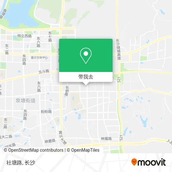 社塘路地图