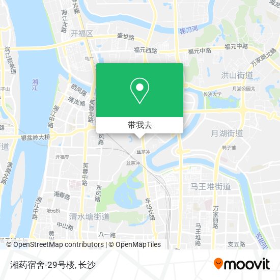 湘药宿舍-29号楼地图