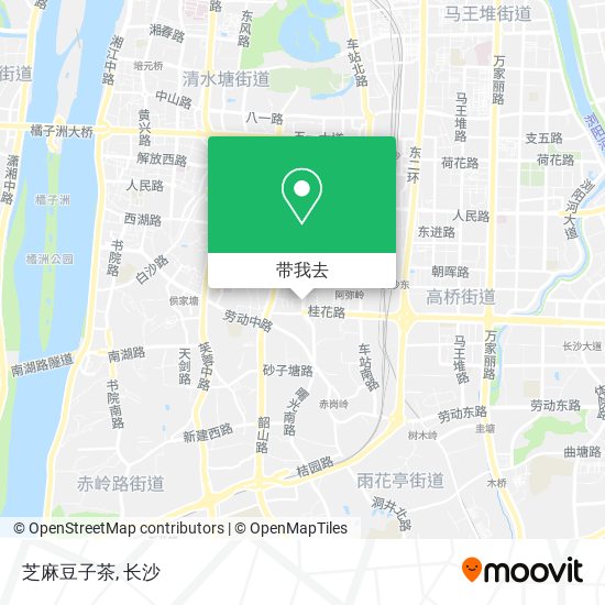 芝麻豆子茶地图