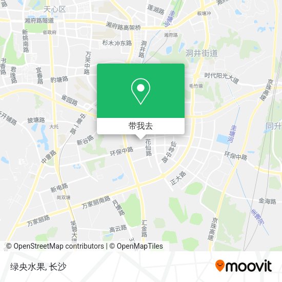 绿央水果地图