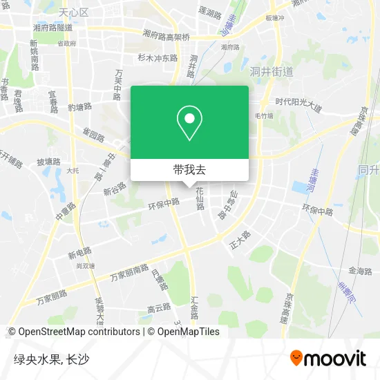 绿央水果地图