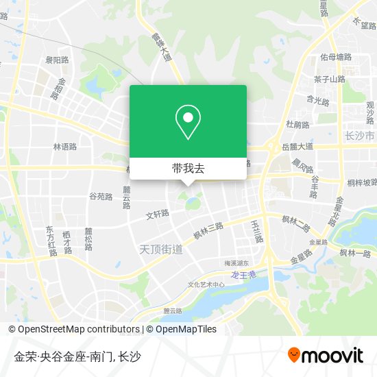 金荣·央谷金座-南门地图