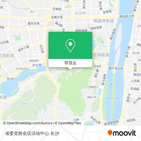 省委党校会议活动中心地图