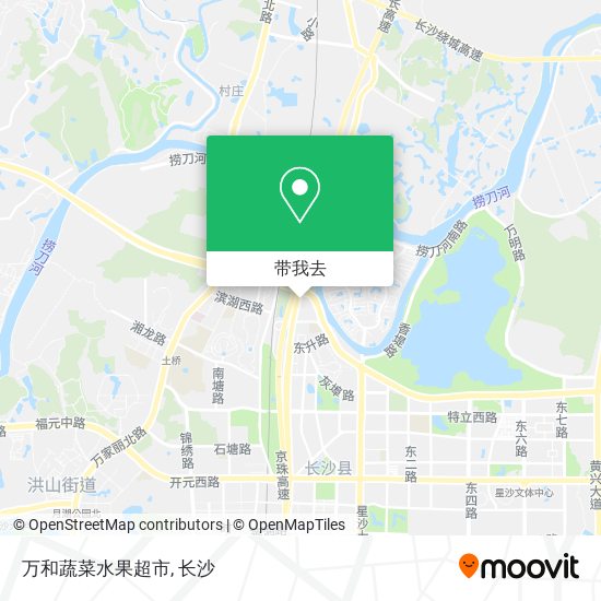 万和蔬菜水果超市地图