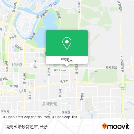 福美水果炒货超市地图