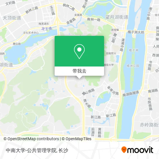 中南大学-公共管理学院地图