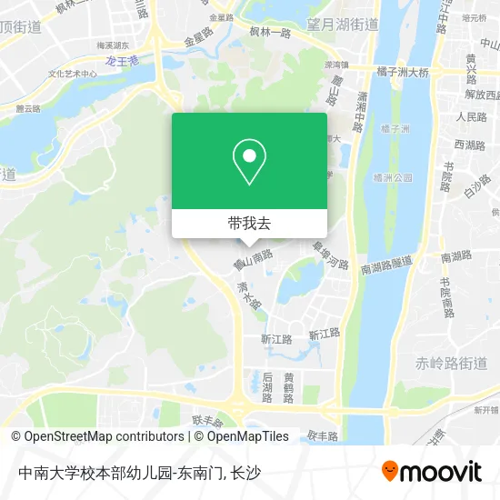 中南大学校本部幼儿园-东南门地图