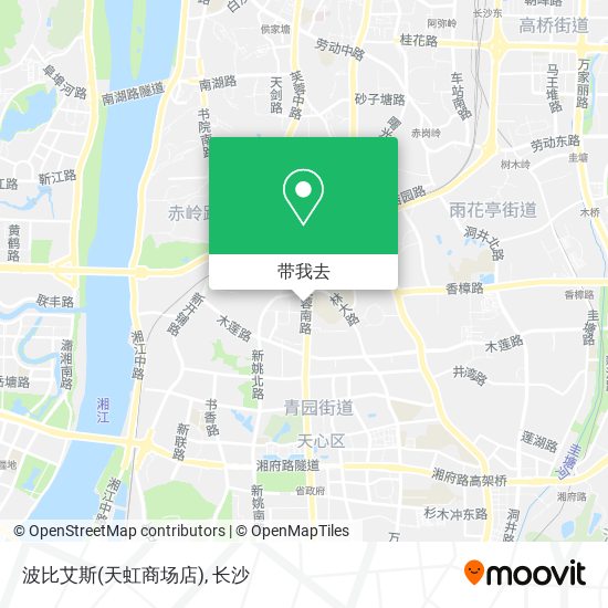 波比艾斯(天虹商场店)地图