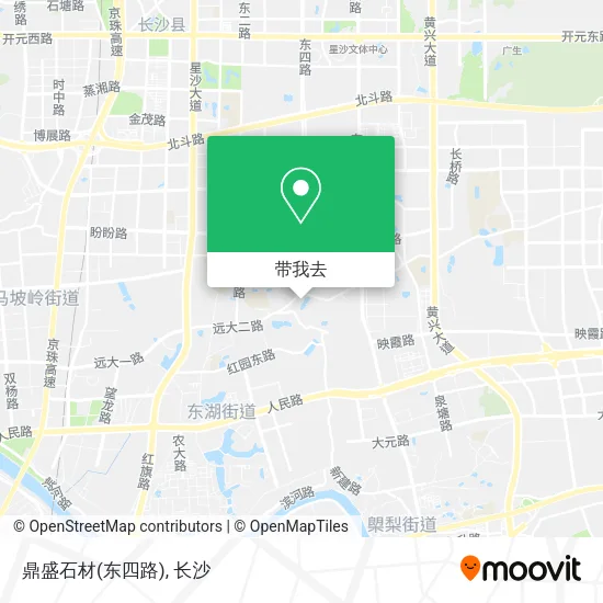 鼎盛石材(东四路)地图