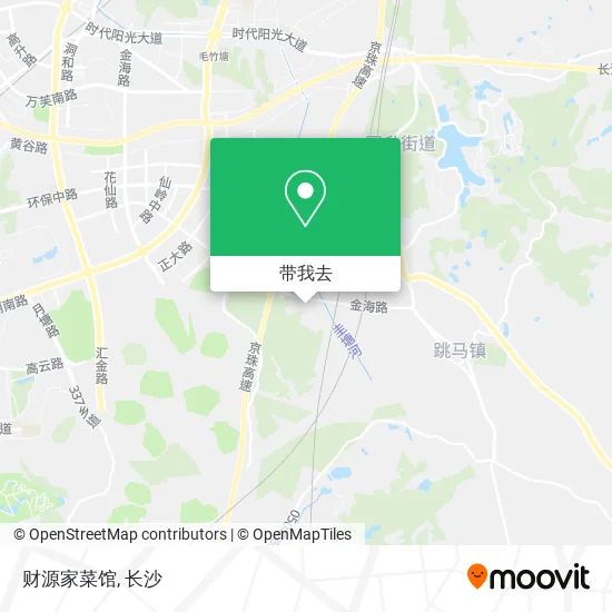 财源家菜馆地图