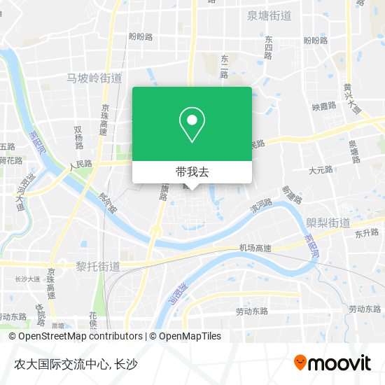 农大国际交流中心地图