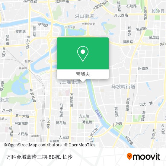万科金域蓝湾三期-8B栋地图