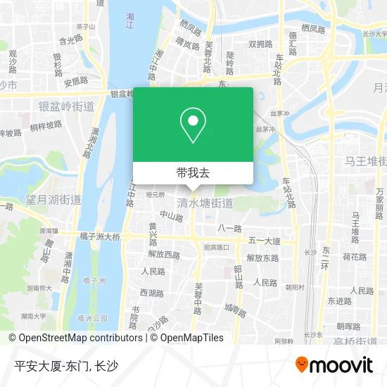 平安大厦-东门地图